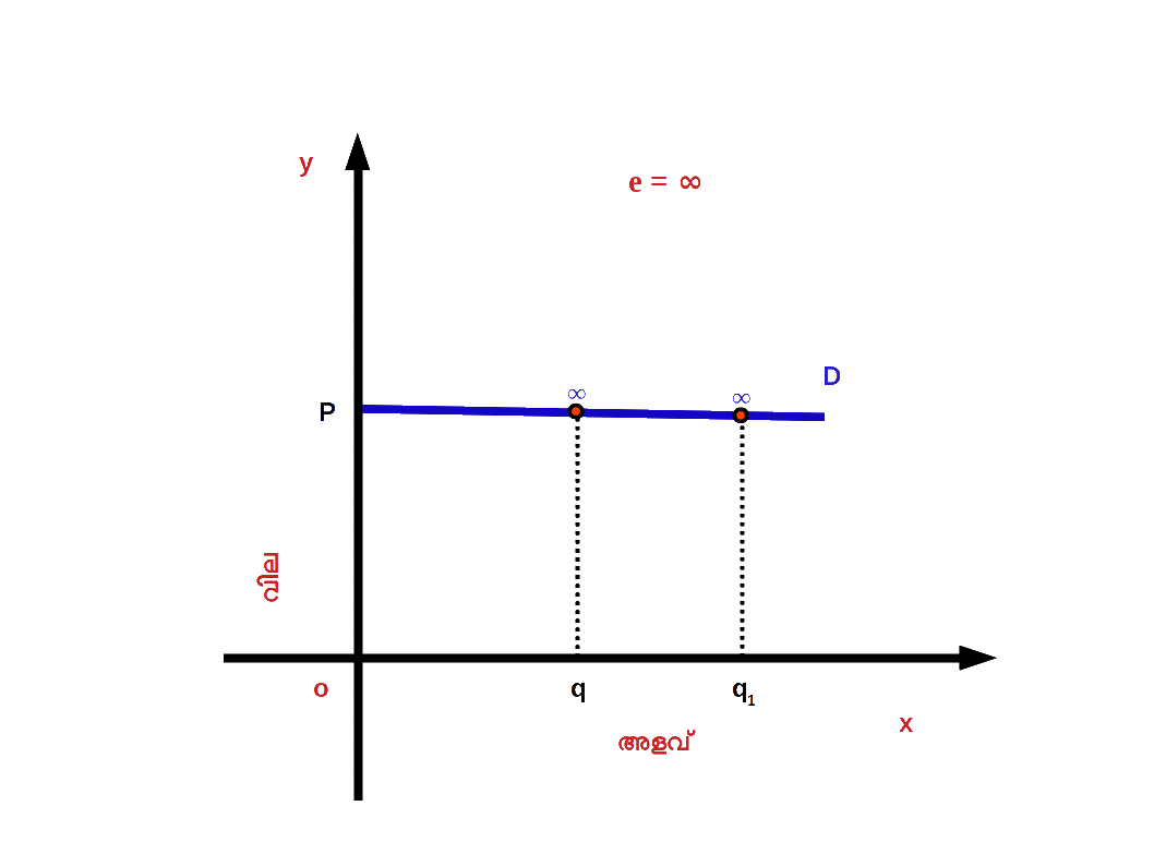 Infinite Elastic Demand Curve